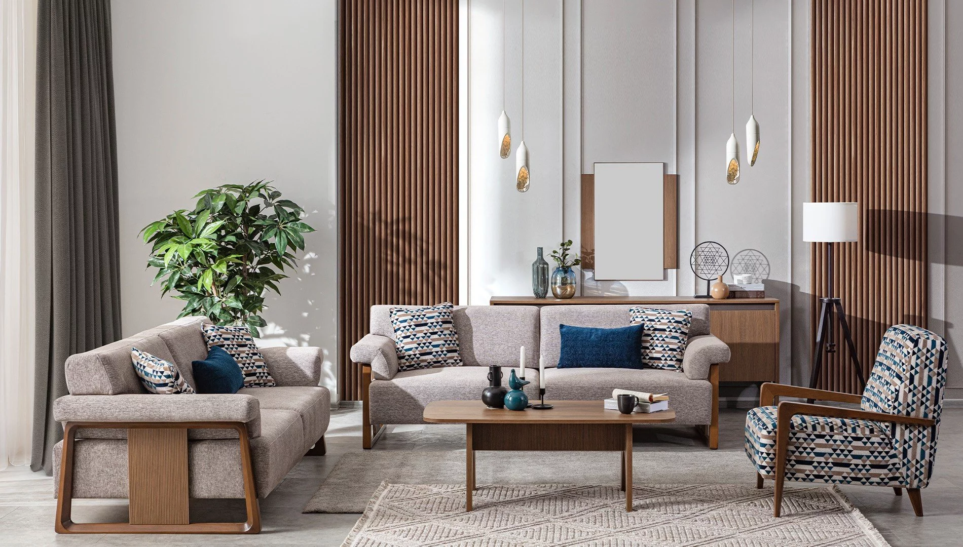 Wood Koltuk Takımı