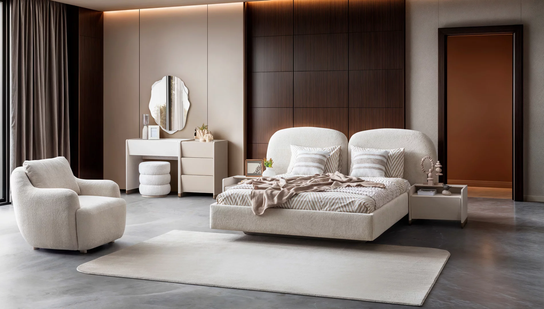 Japandi Yatak Odası