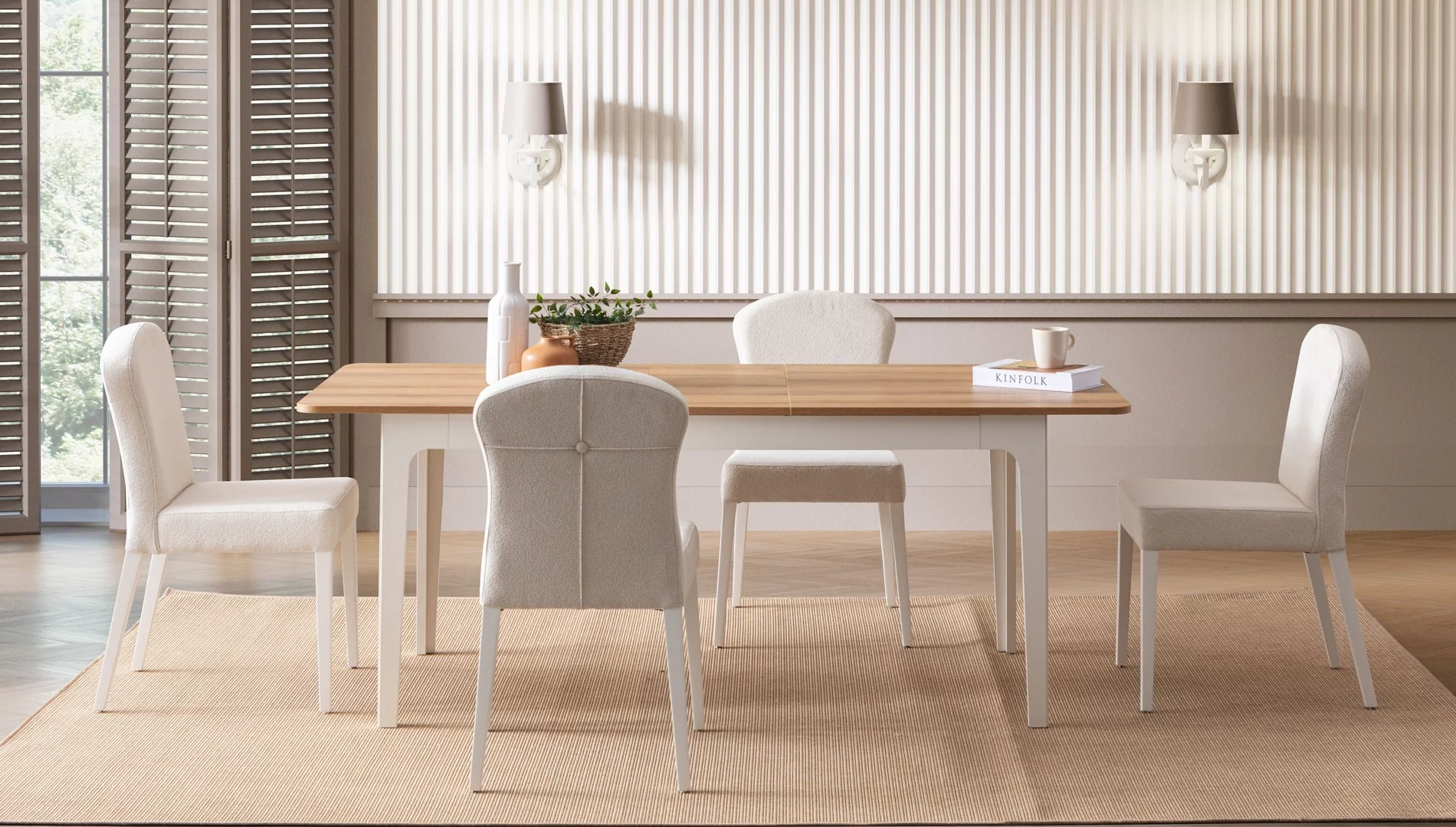 Modern Country Yemek Odası