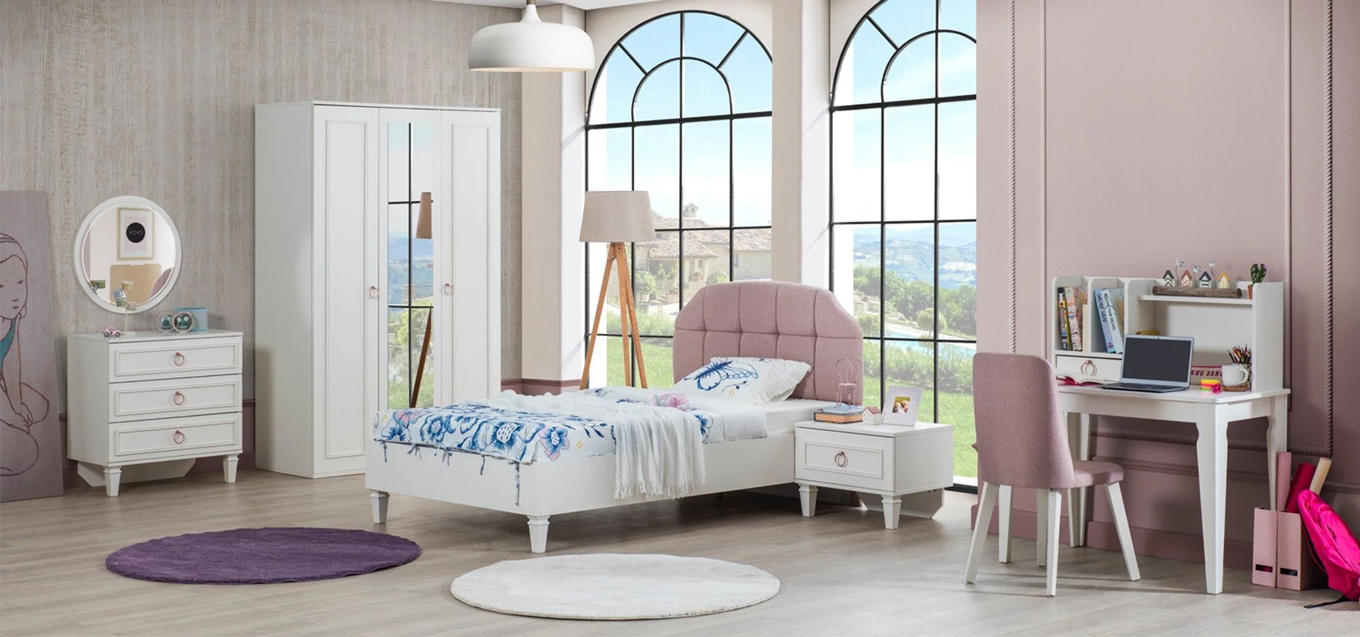 Angel Ekru Genç Odası